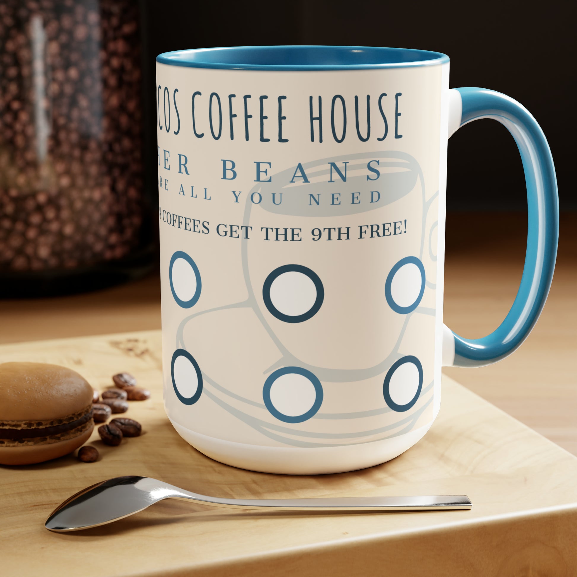 Coffee Cup Warmer, Love Laughter & Coffee