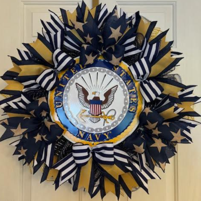 United States Navy Custom Wreath