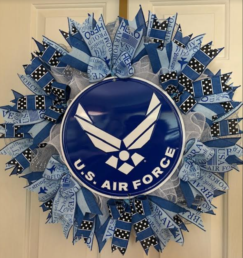 U.S Air Force Custom Wreath